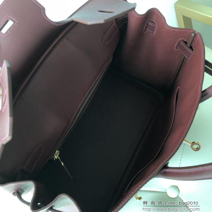 HERMES愛馬仕 鉑金包 Birkin 百分百老工匠 法國進口蠟線 純手工製作 時尚高端手提包  Ama1282